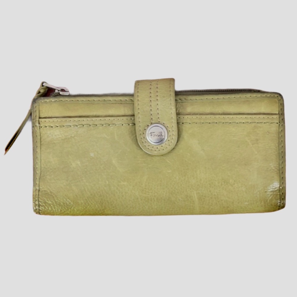 Fossil Leather Wallet Clutch